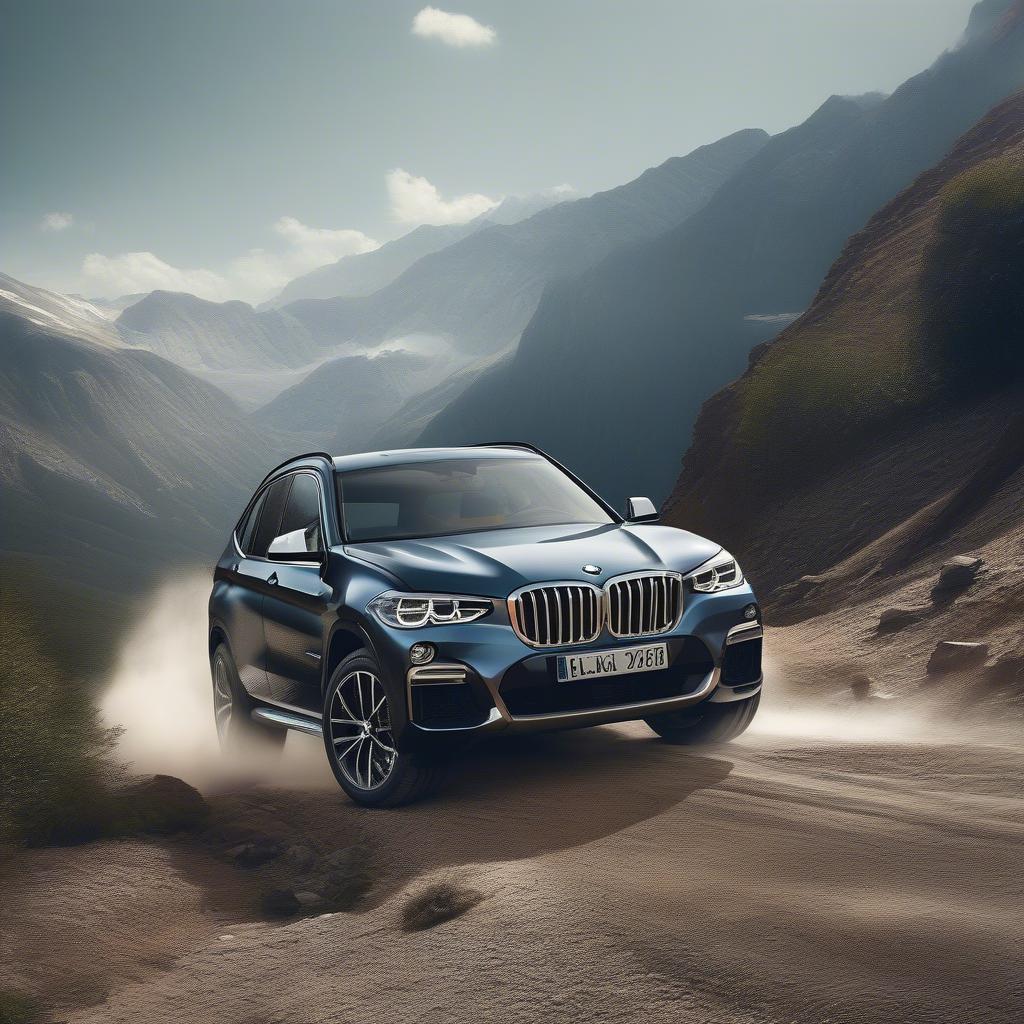 BMW Mountain chinh phục đỉnh núi