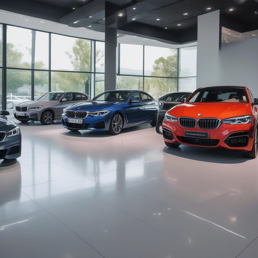 Các dòng xe BMW nổi bật tại Nefzger Nonnendamm