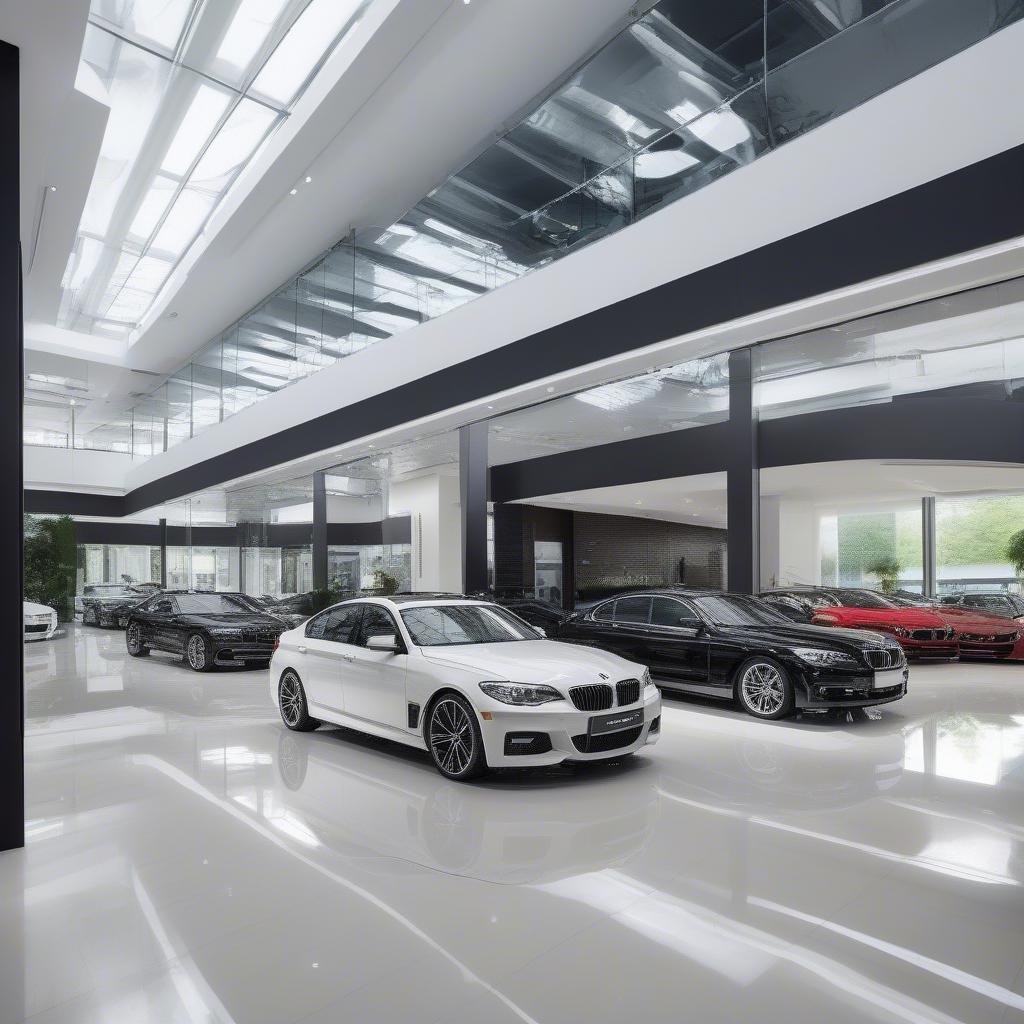 Showroom BMW Nefzger Nonnendamm sang trọng