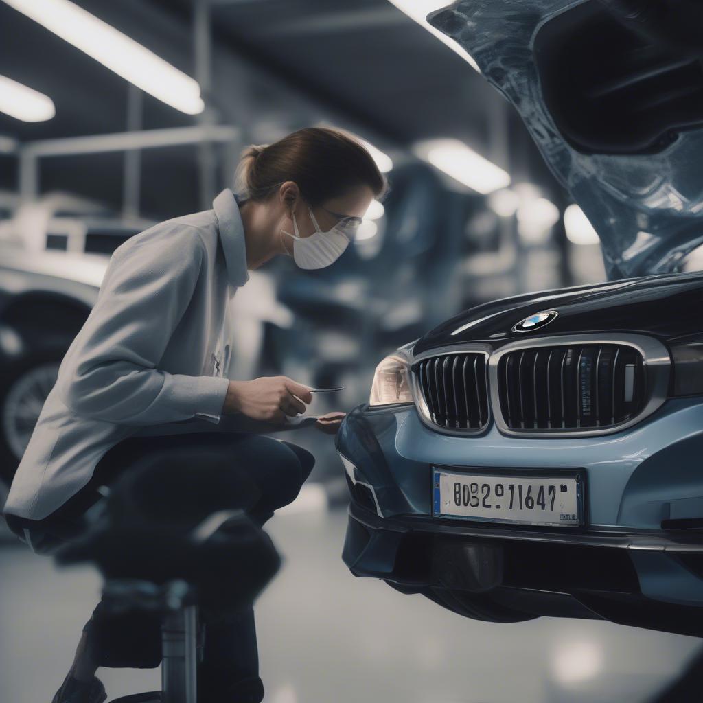 Kiểm Tra Xe BMW Ngụy Như Kon Tum