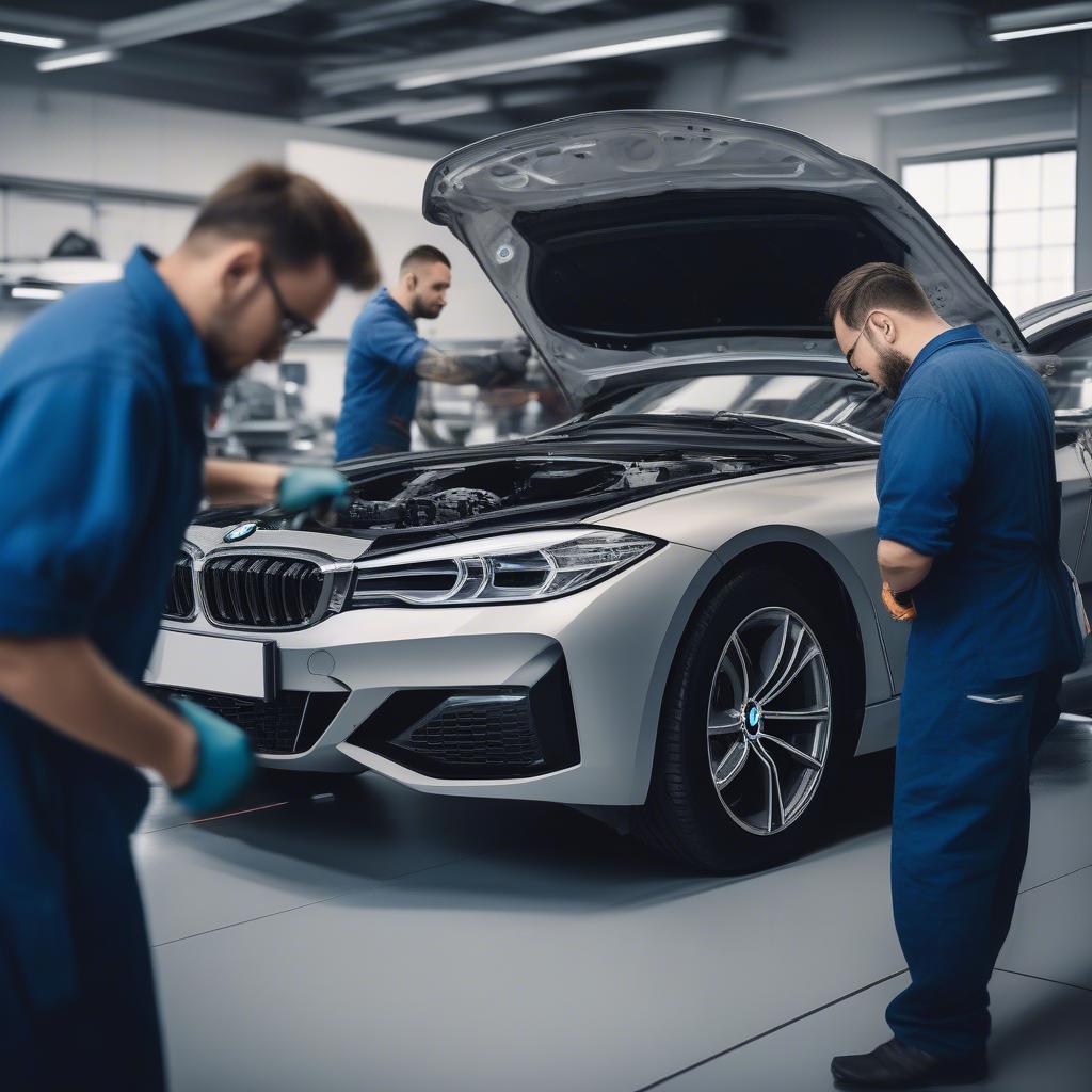 Dịch vụ hậu mãi chuyên nghiệp tại BMW Nguyễn Văn Trời