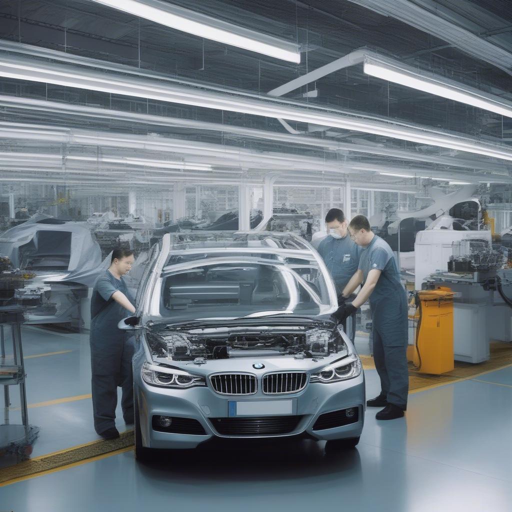 Nhà máy sản xuất BMW tại Ấn Độ