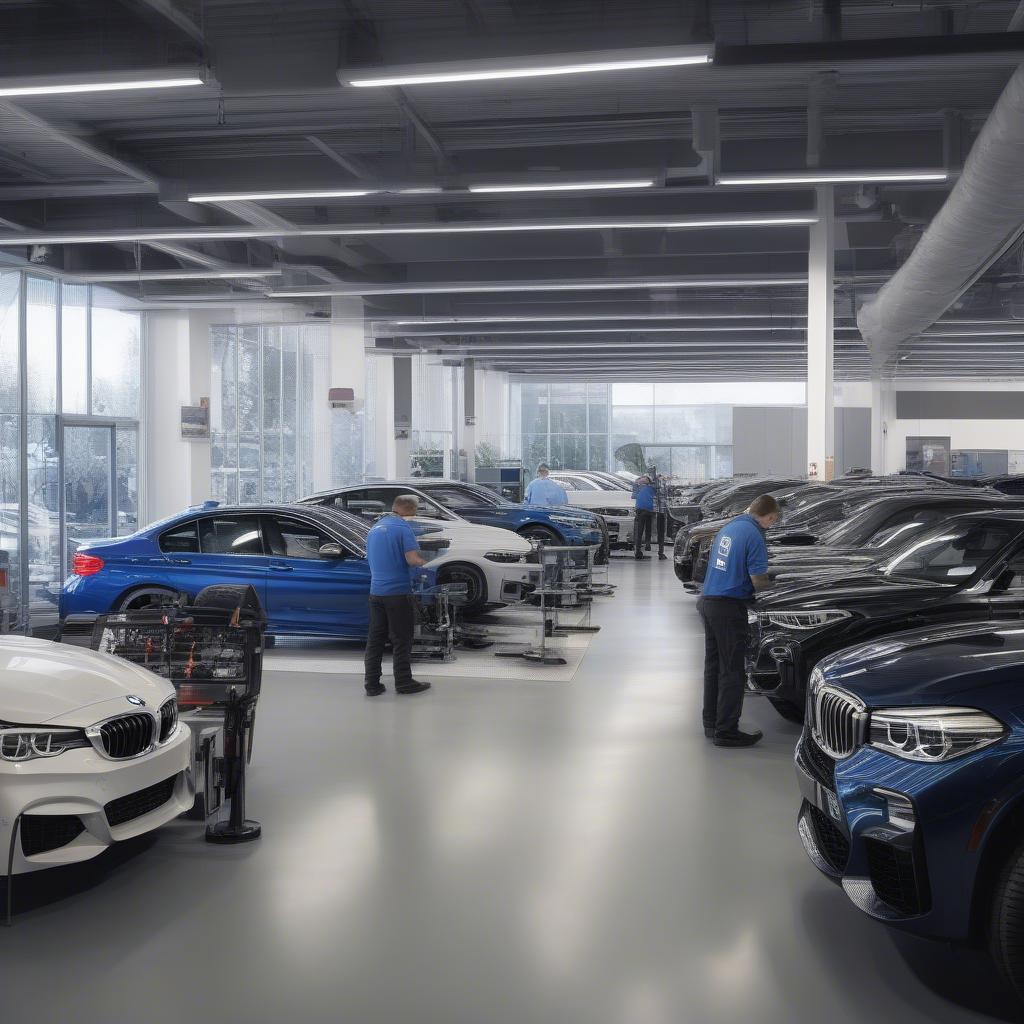 Trung tâm dịch vụ BMW of Alexandria hiện đại và chuyên nghiệp