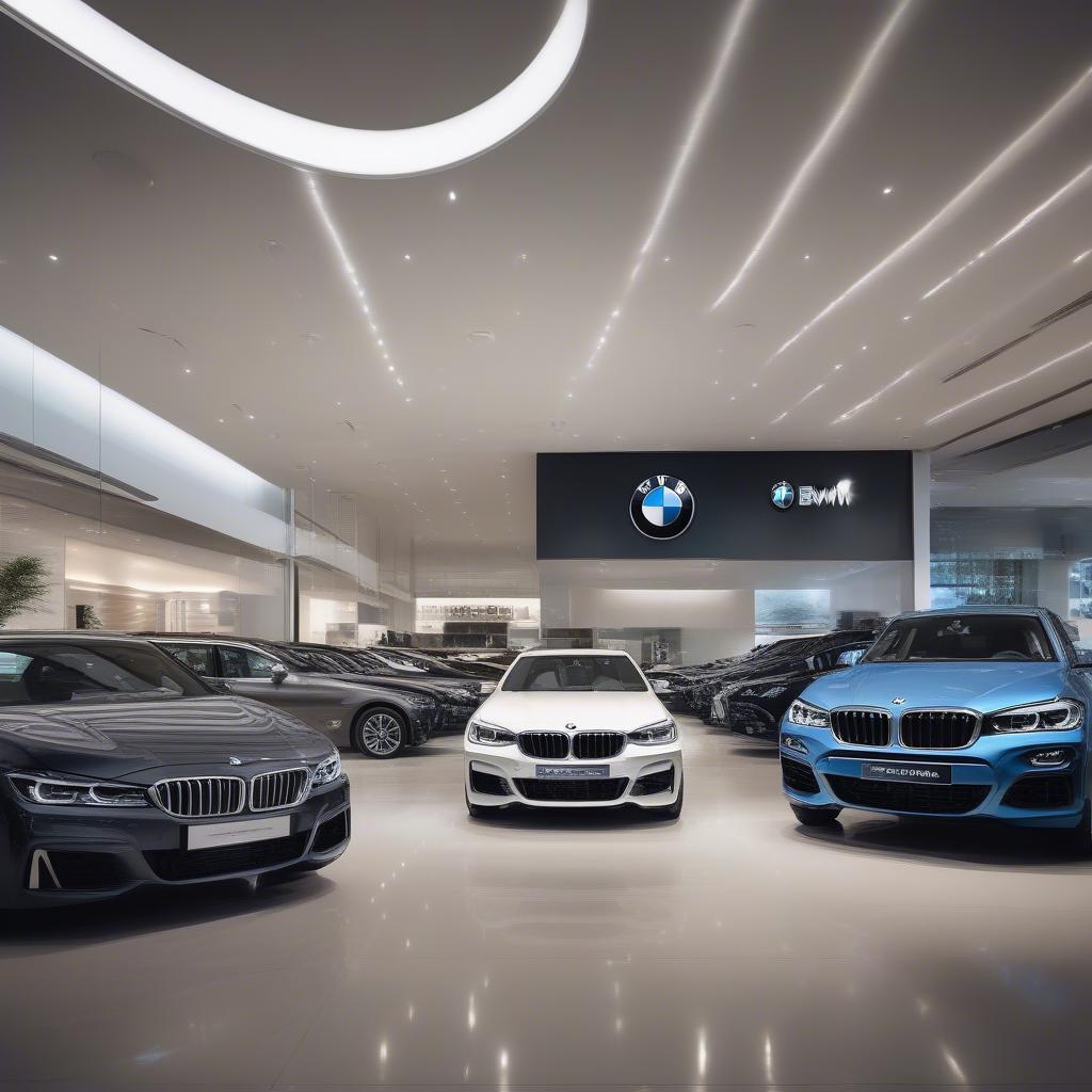 Showroom BMW of Alexandria sang trọng và hiện đại