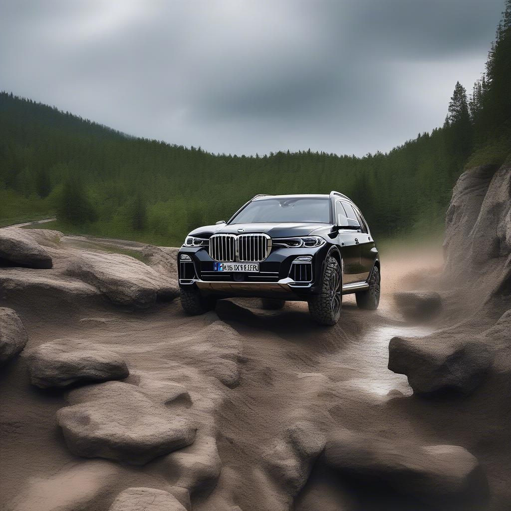 BMW Offroad Academy Russia bài tập lái