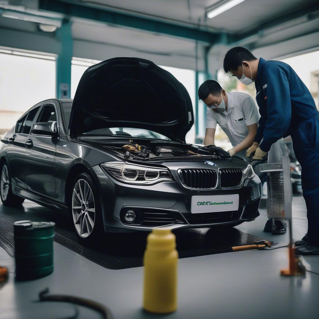 Thay dầu BMW tại BMW Cầu Giấy