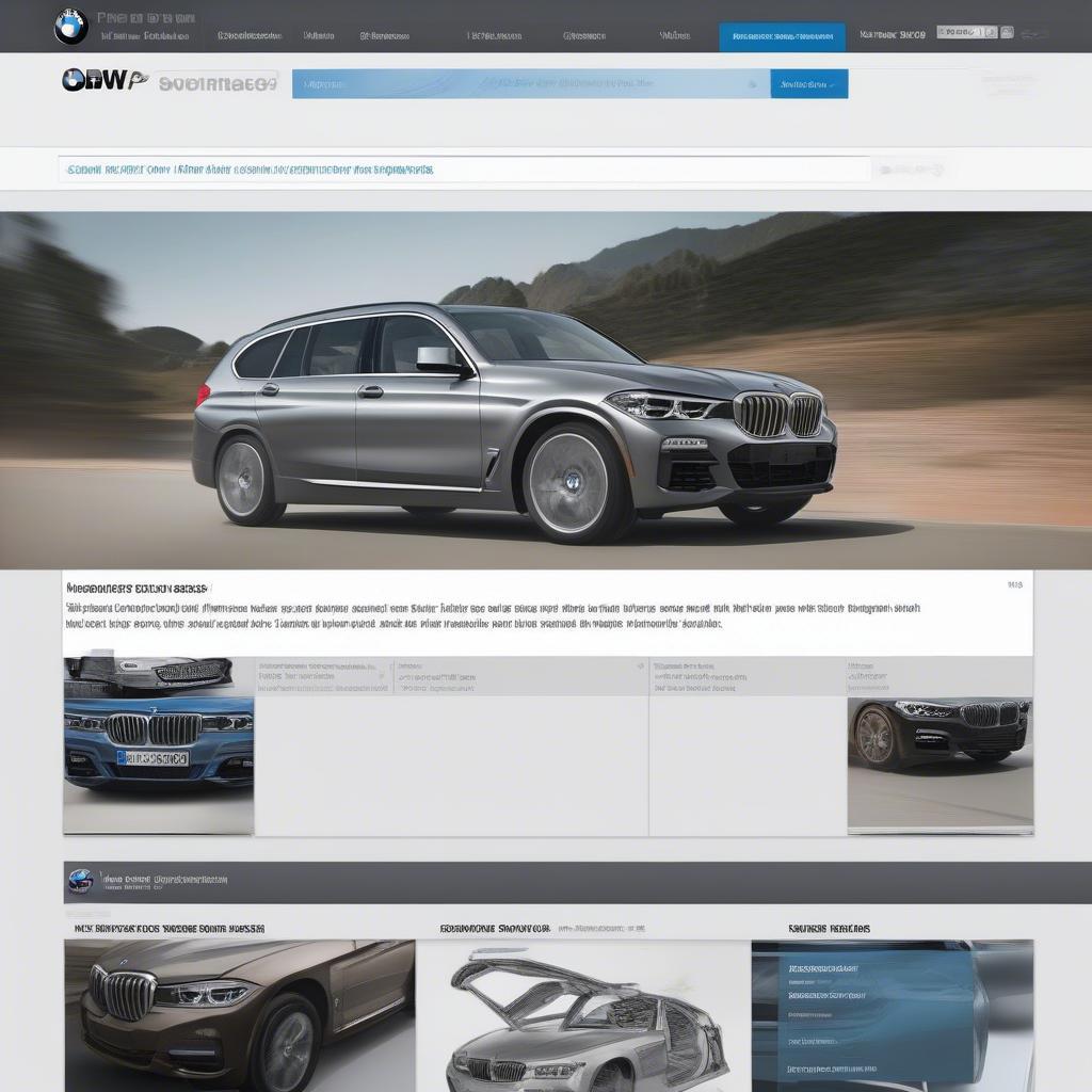 BMW Online Catalog: Công cụ hữu ích cho chủ sở hữu xe, tra cứu thông tin bảo dưỡng, phụ tùng và phụ kiện.