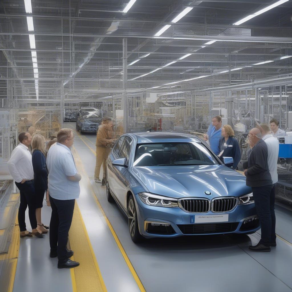 BMW Plant Tour Munich - Trải nghiệm độc đáo