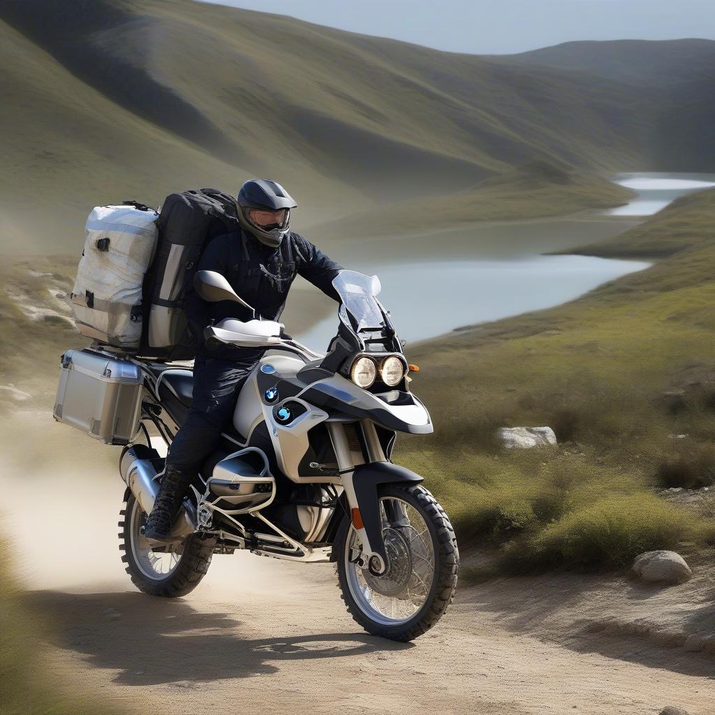 BMW R 1200 GS chinh phục địa hình off-road