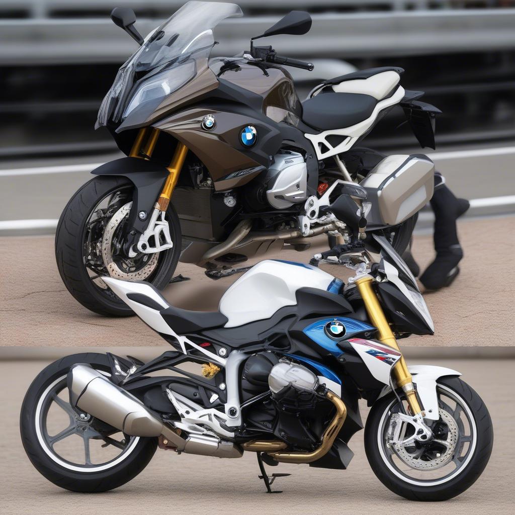 BMW R 1200 RS and BMW S 1000 R Design Comparison