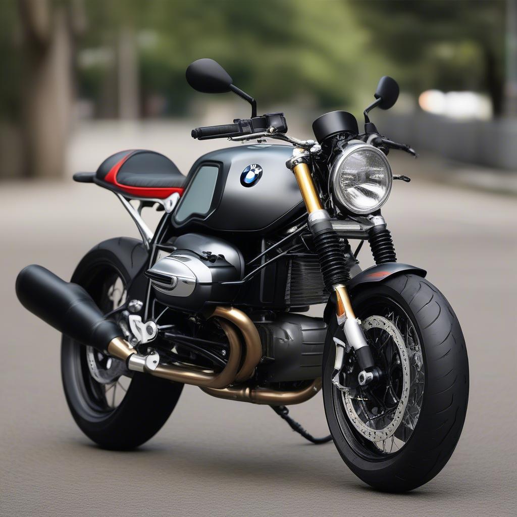 BMW R nine T Racer được độ theo phong cách Cafe Racer