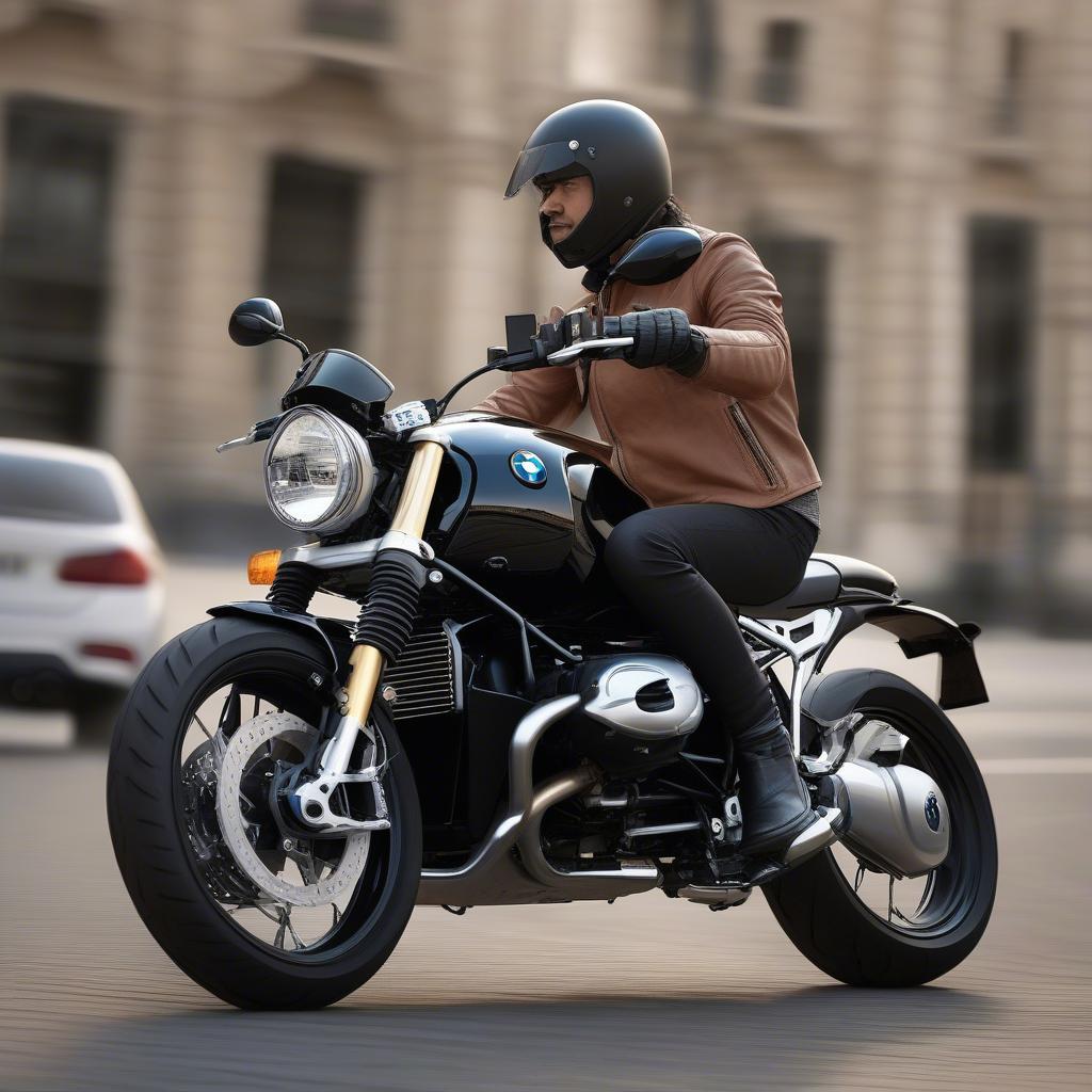 Tương tác với BMW R nineT 2018