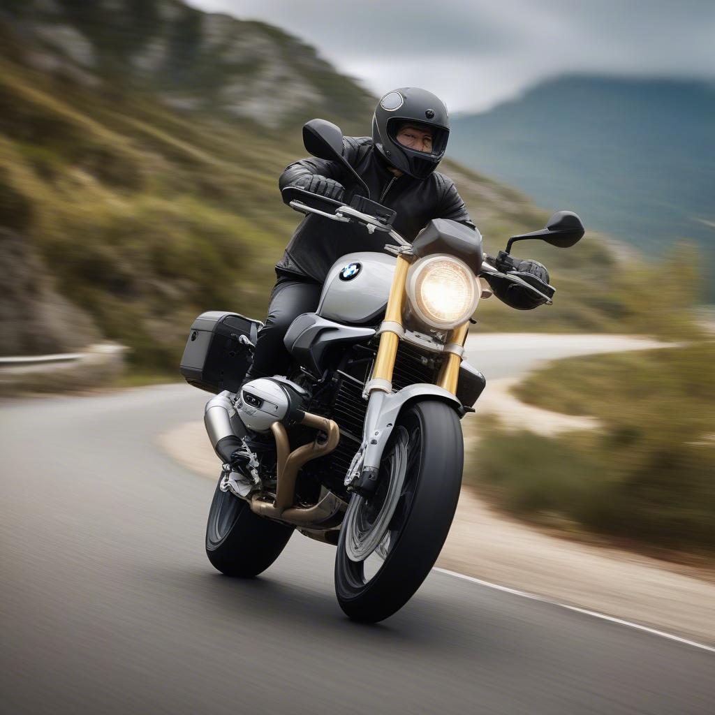 BMW R NineT 2019 trên đường