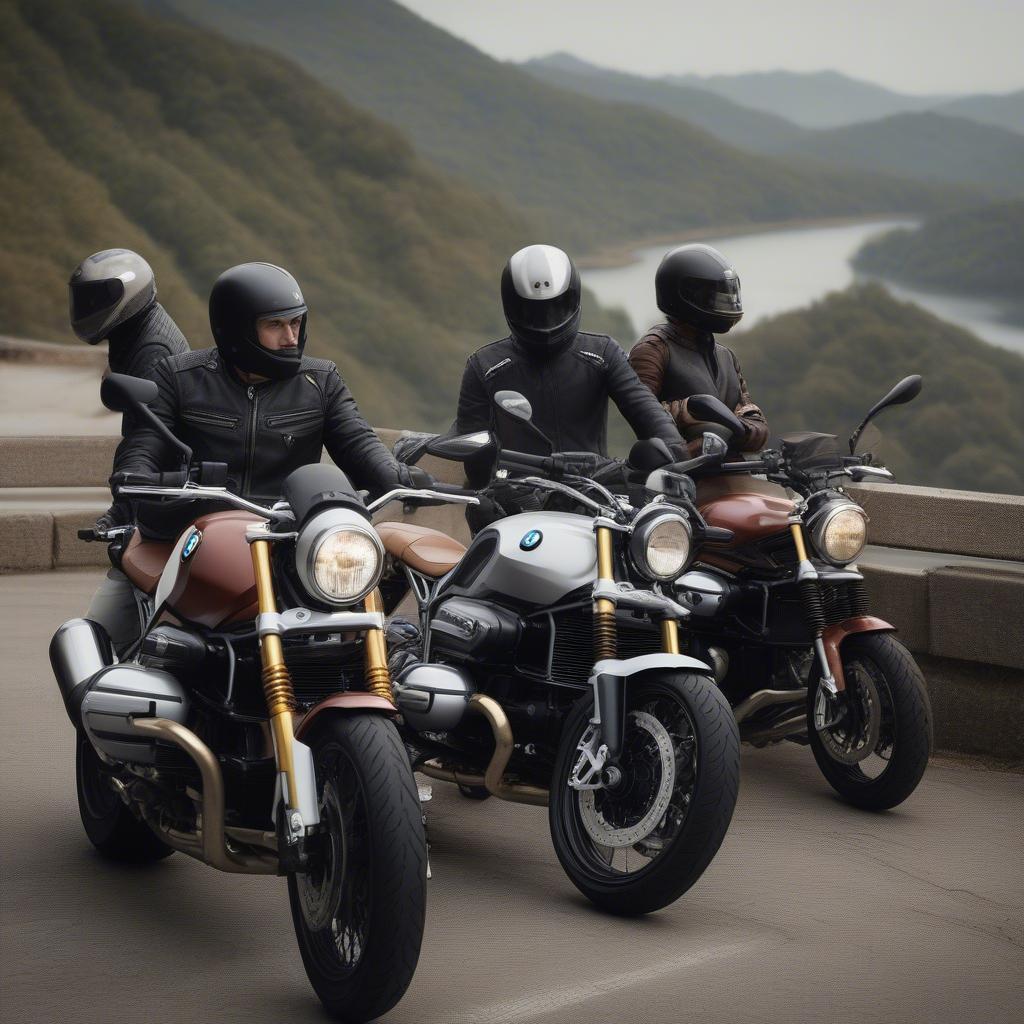 BMW R nineT Airr và người sử dụng