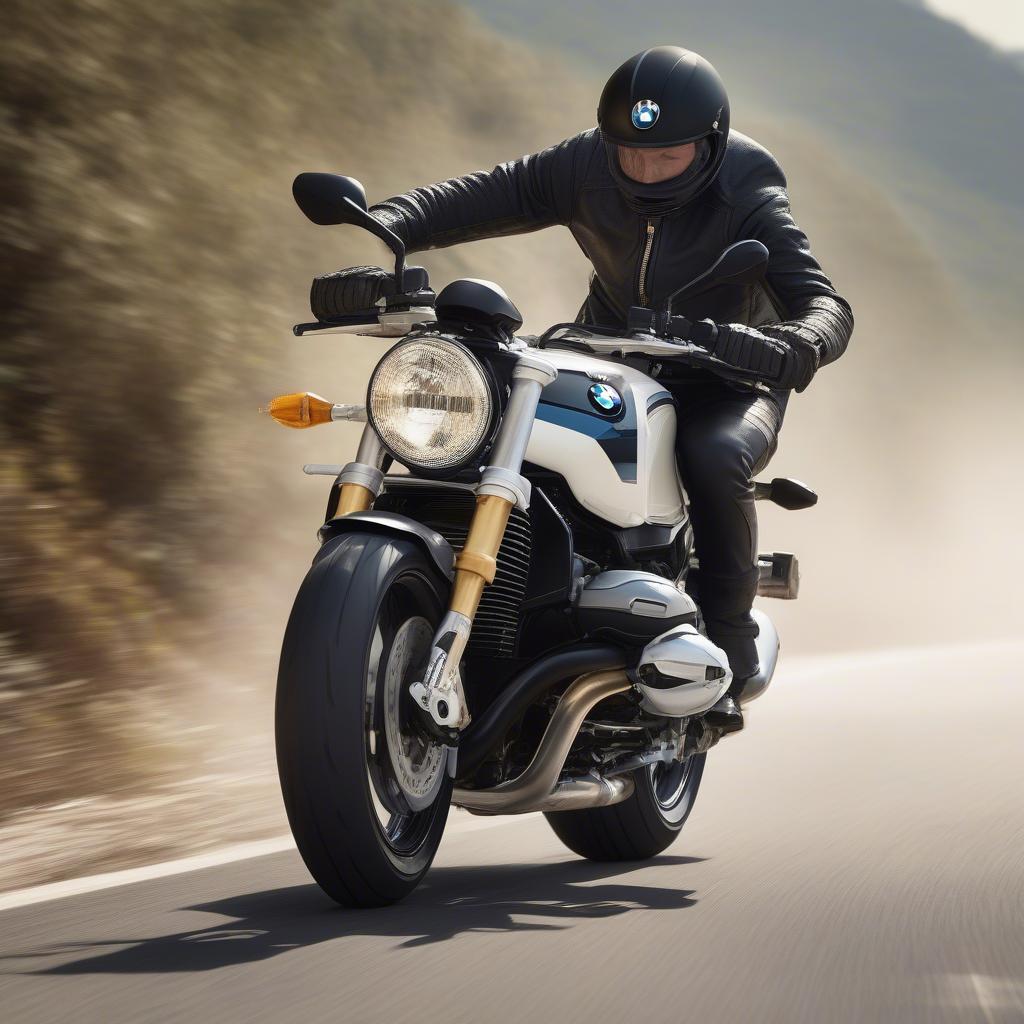 BMW R NineT by Deep Creek - Trải Nghiệm Lái