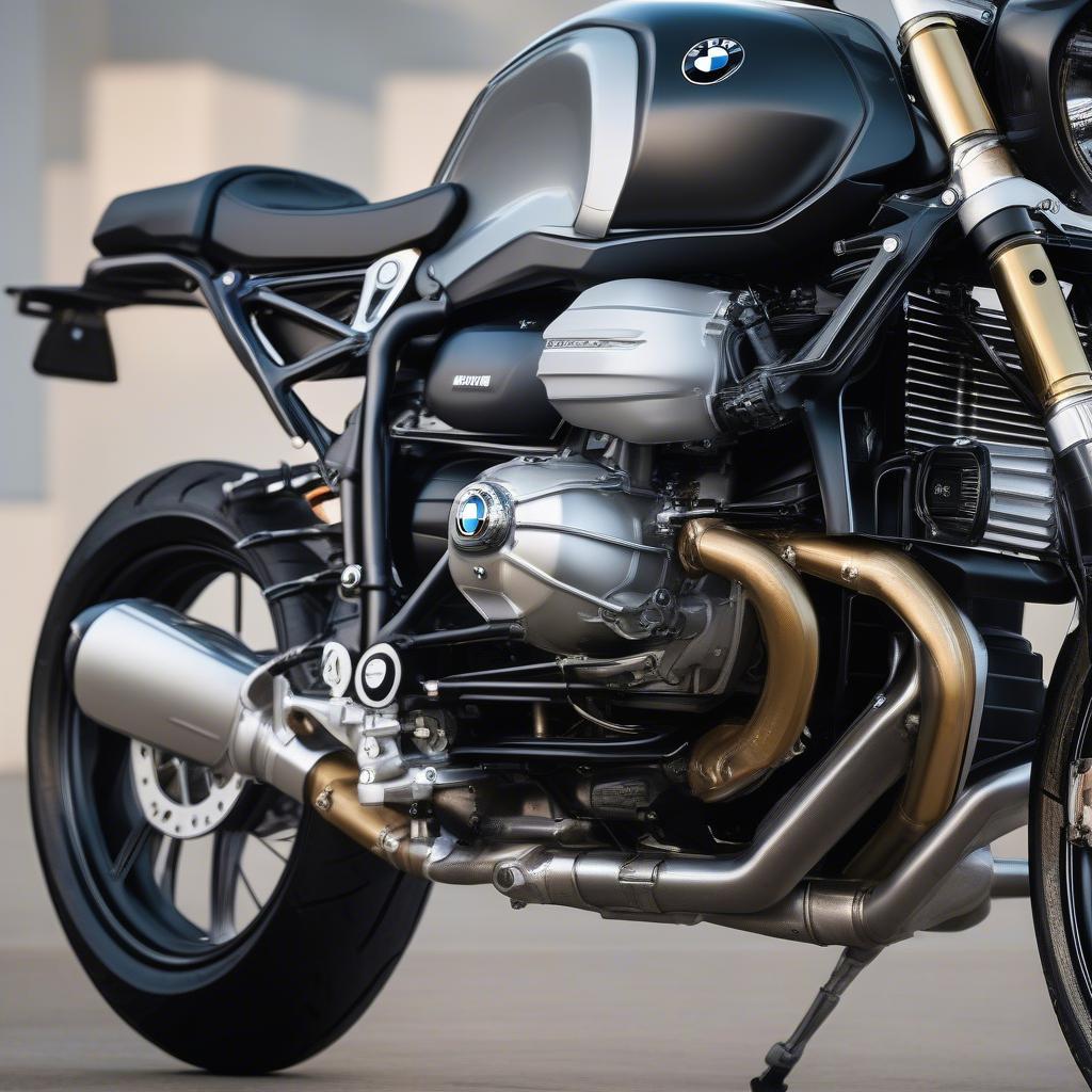 Động cơ BMW R nineT mạnh mẽ