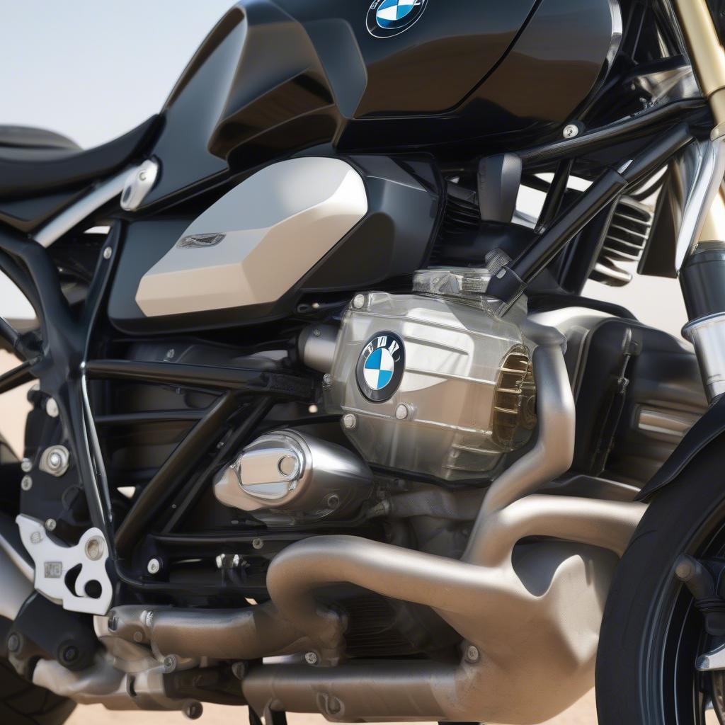 BMW R nineT Động Cơ Glassé Bảo Vệ Khỏi Bụi Bẩn Và Va Đập