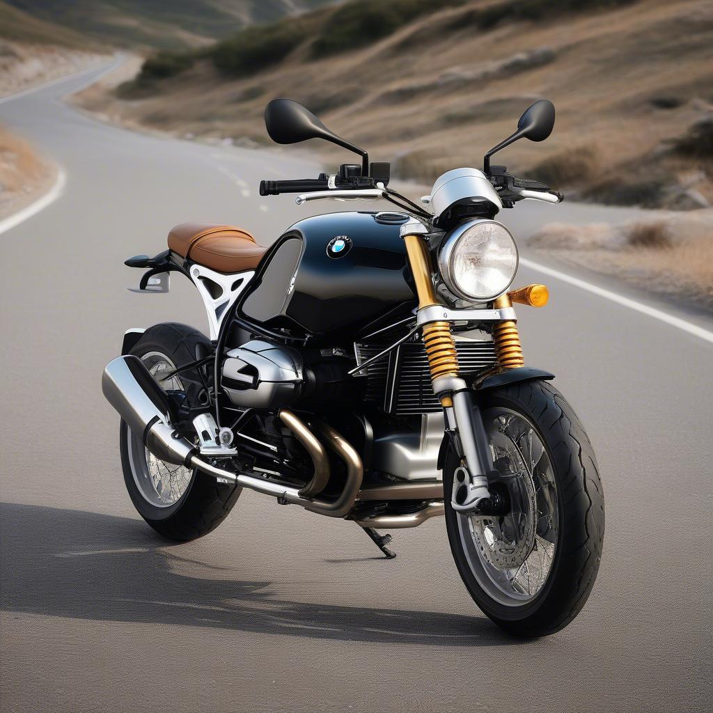 BMW R NineT nhập khẩu với kiểu dáng cổ điển đầy mê hoặc