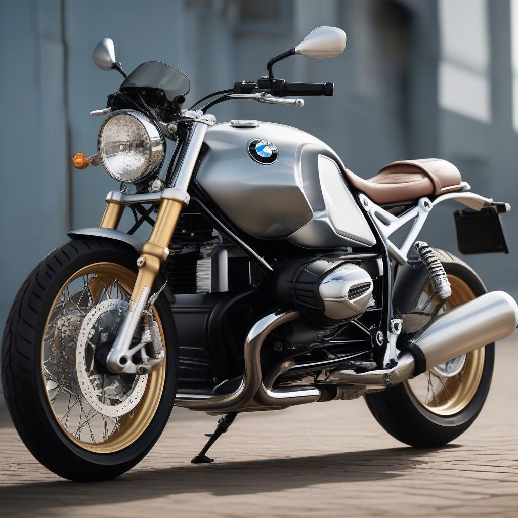 Thiết kế retro của BMW R nineT