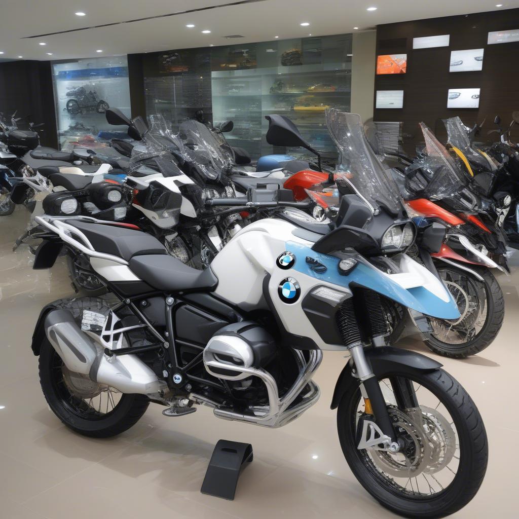 Các mẫu xe BMW R series đang được bán tại BMW Cầu Giấy