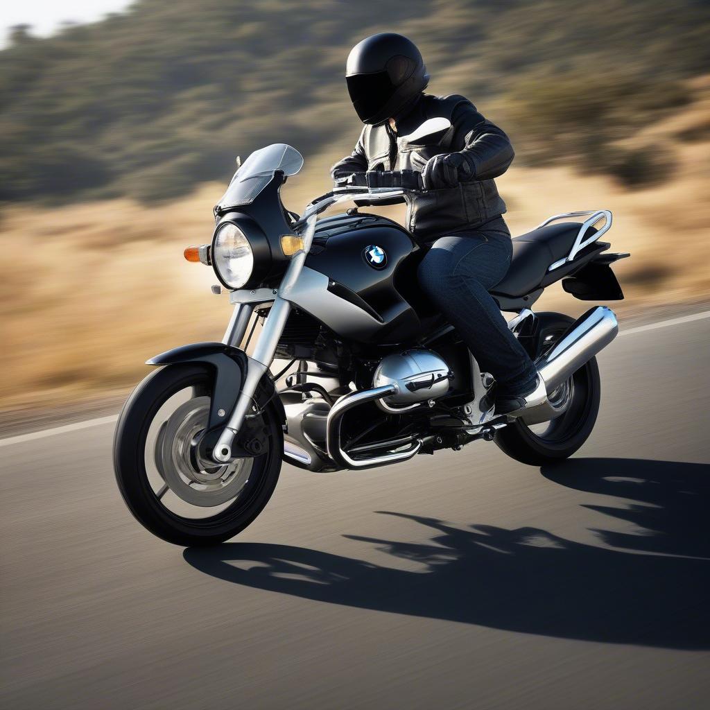 BMW R1150R Mạnh Mẽ Trên Đường Trường