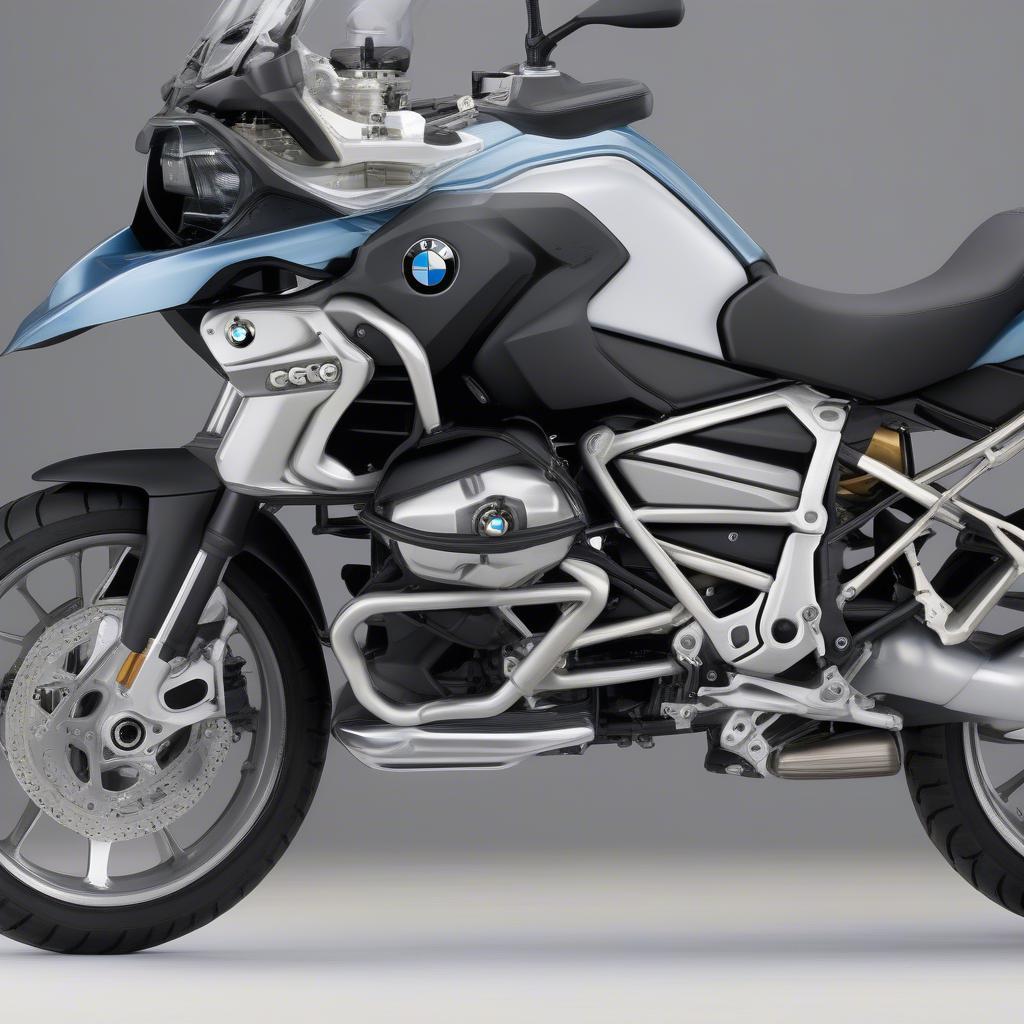 Động cơ Boxer trên BMW R1200GS