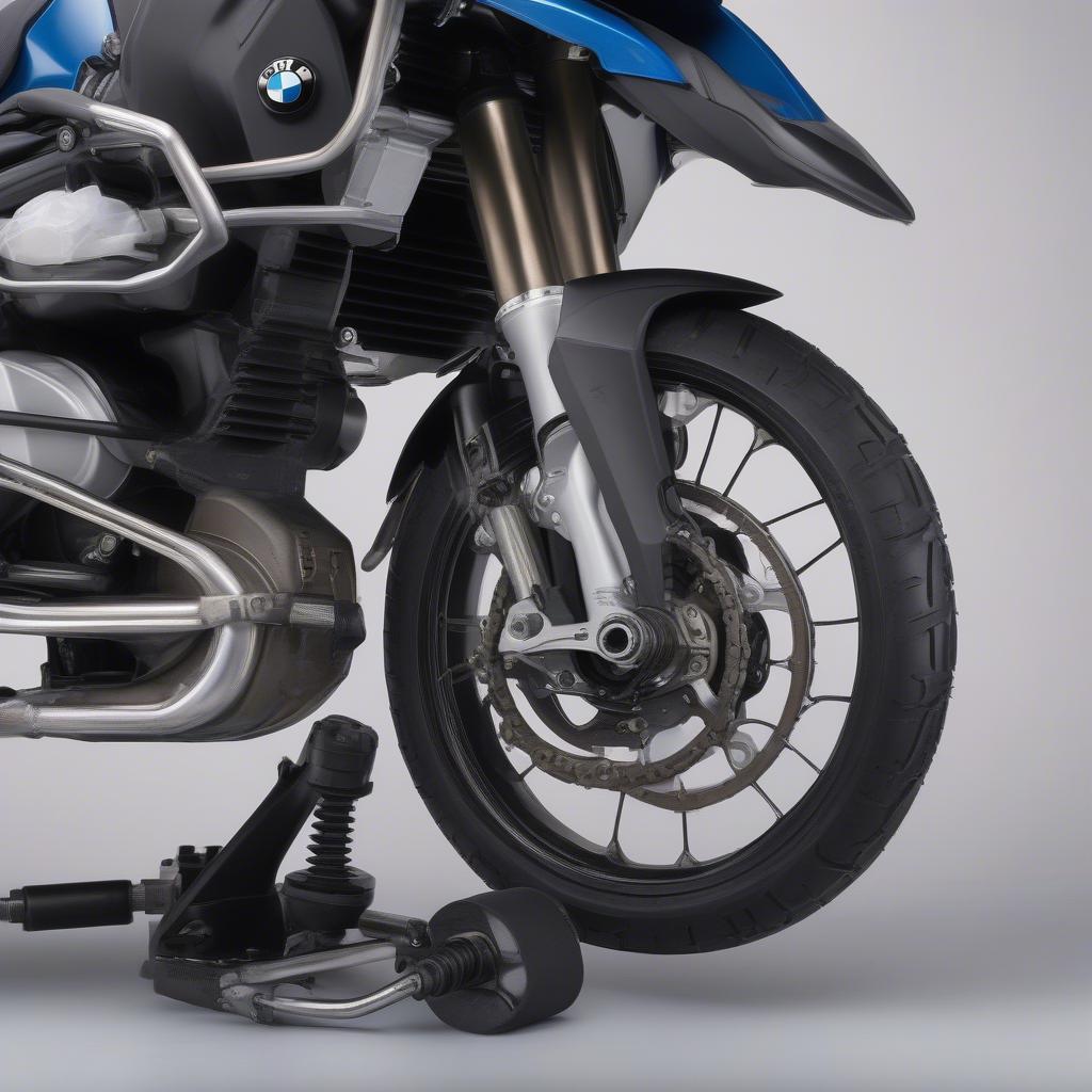 Hệ thống treo Telelever trên BMW R1200GS