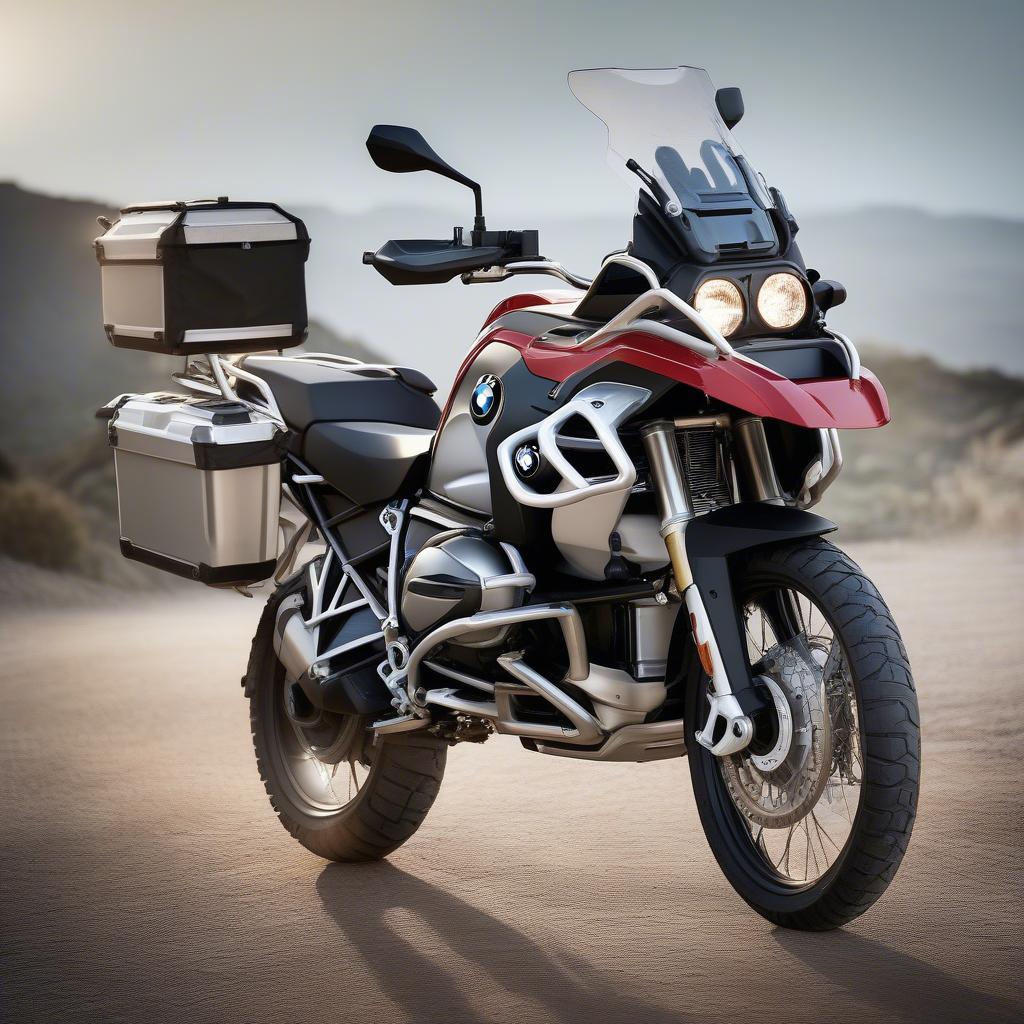 Thiết kế mạnh mẽ của BMW R1200GS LC