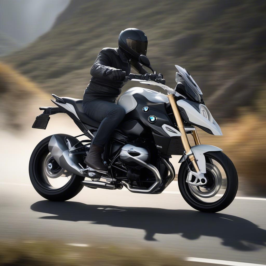 BMW R1200R 2019 trên đường