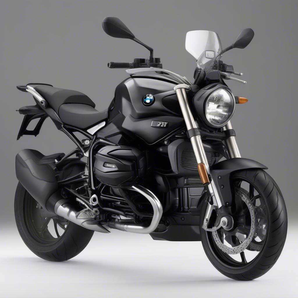 Thiết kế đen huyền bí của BMW R1200R Black Edition