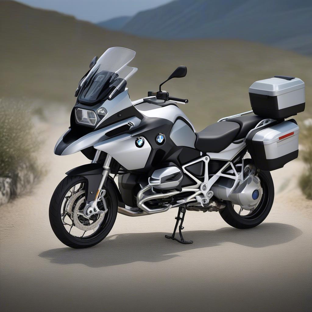 BMW R1200RT với Top Box Chính Hãng