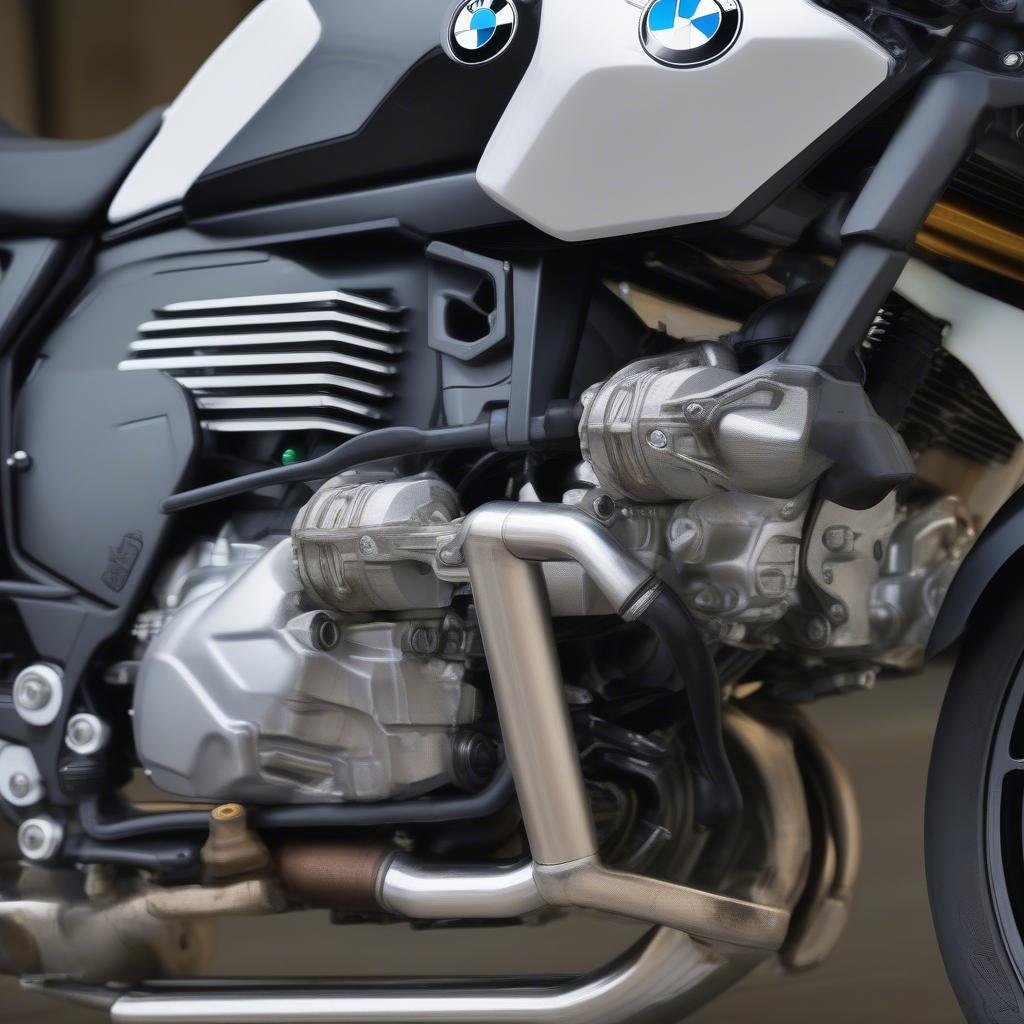 Động cơ Boxer trên BMW R1200S Rallye