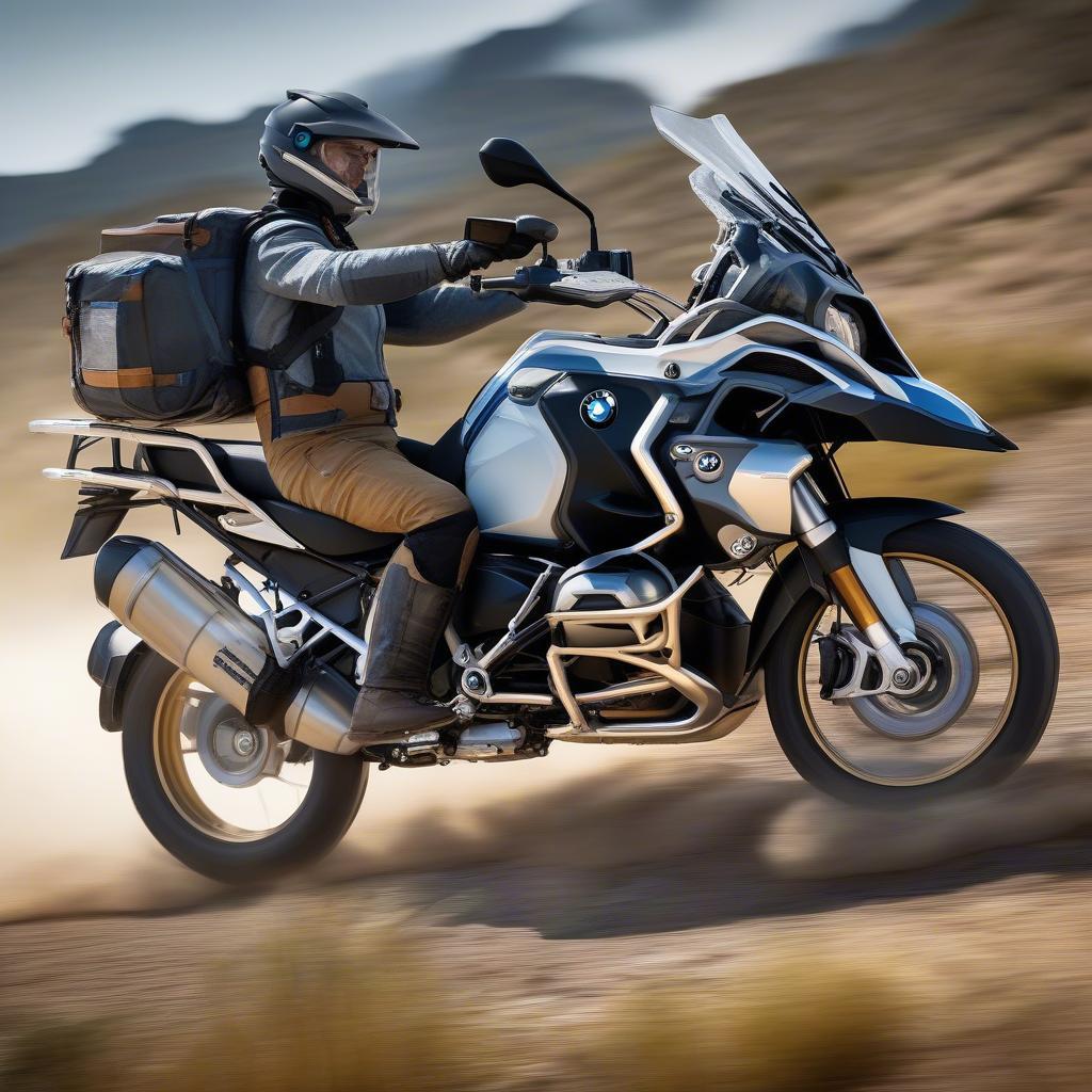 BMW R1250GS Adventure với động cơ Boxer Twin