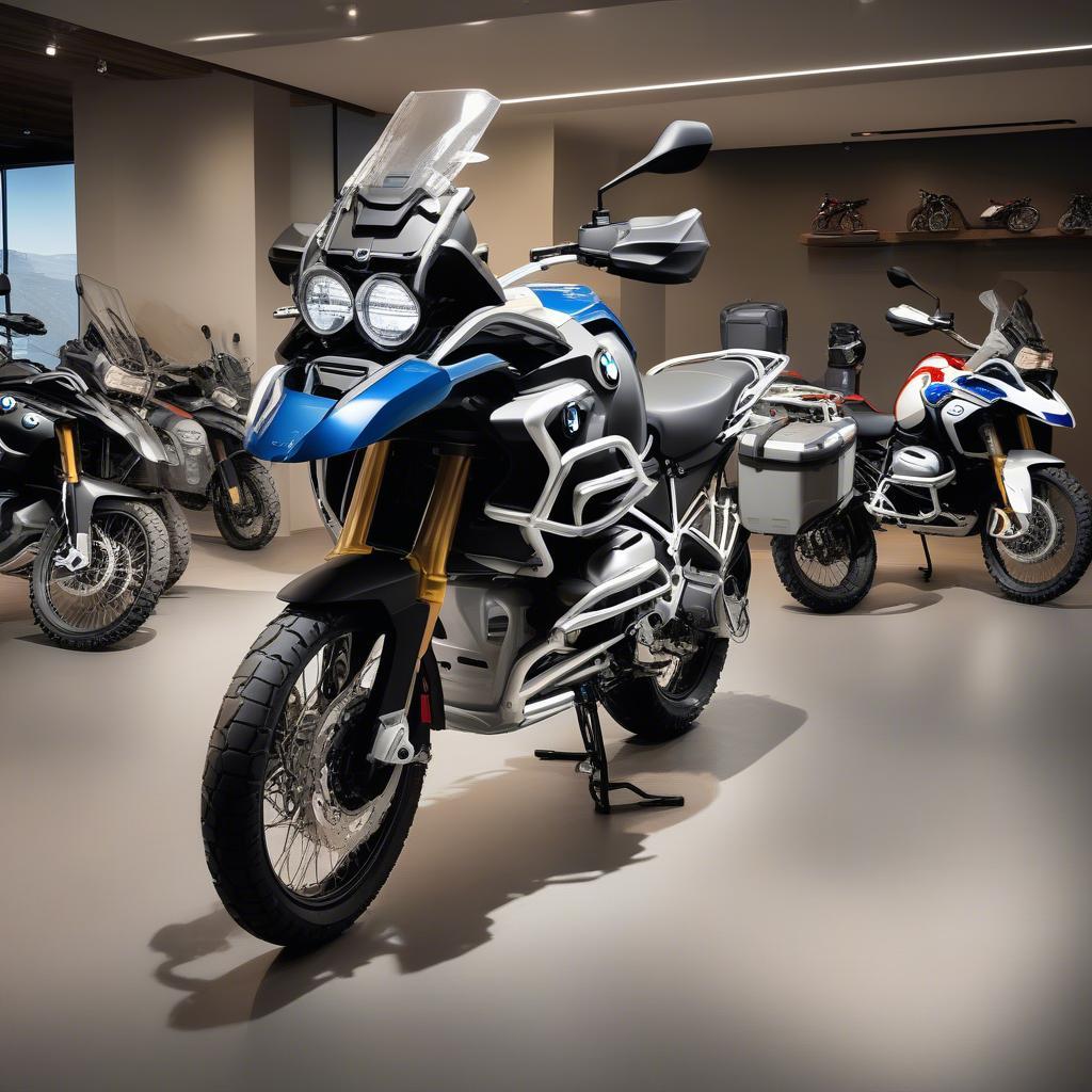 BMW R1250GS Adventure tại showroom