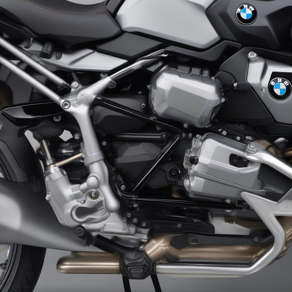 Cận cảnh động cơ BMW R1250GS