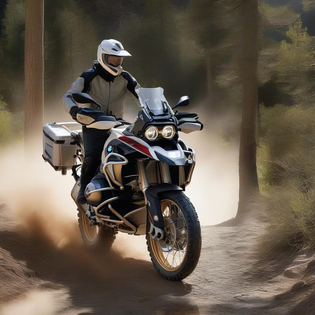 BMW R1250GS HP thể hiện khả năng off-road