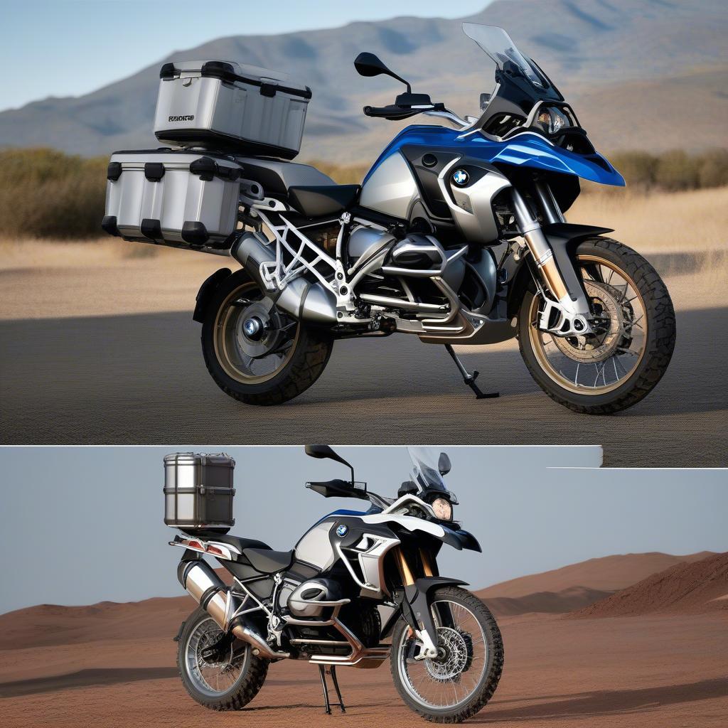 So sánh BMW R1250GS và R1200GS