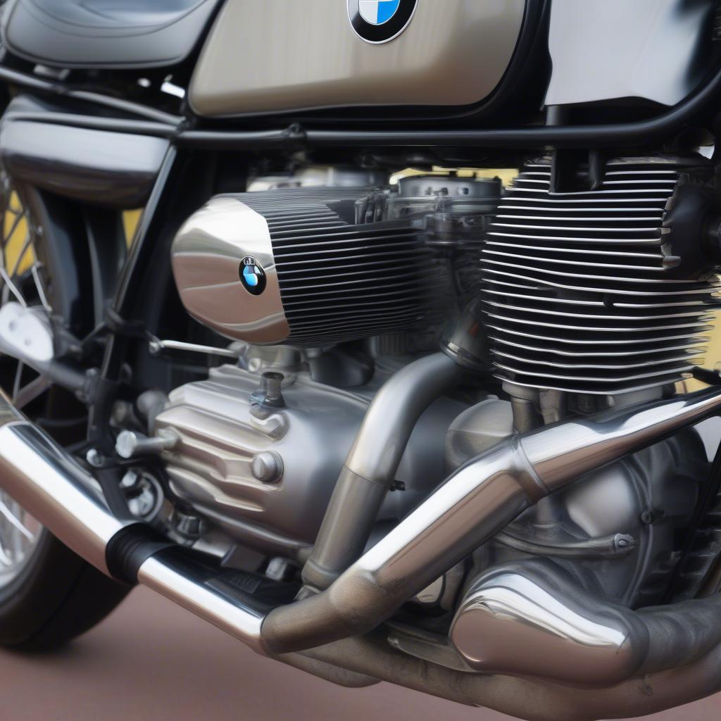 Hình ảnh động cơ boxer của BMW R60