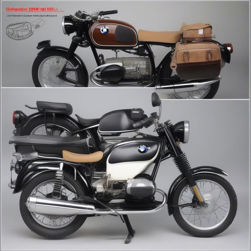 So sánh phụ tùng BMW R60 chính hãng và kém chất lượng.