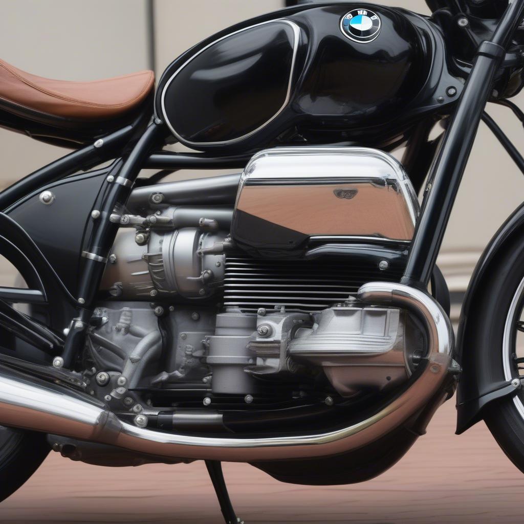 BMW R69US Động Cơ Boxer