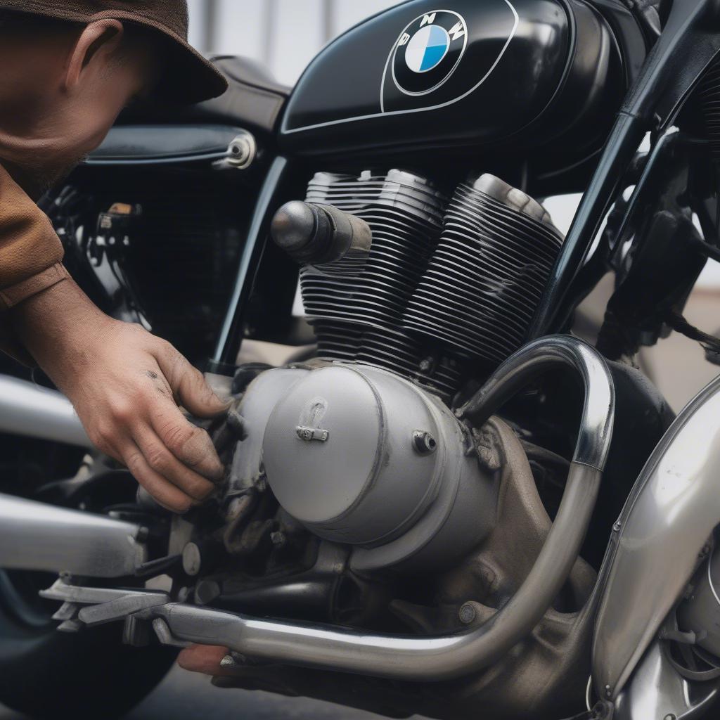 BMW R75/6 Occasion: Kiểm tra động cơ trước khi mua