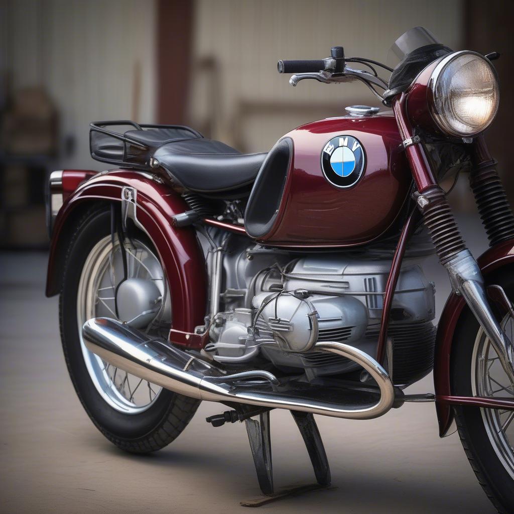 BMW R75 được Phục Chế Hoàn Hảo