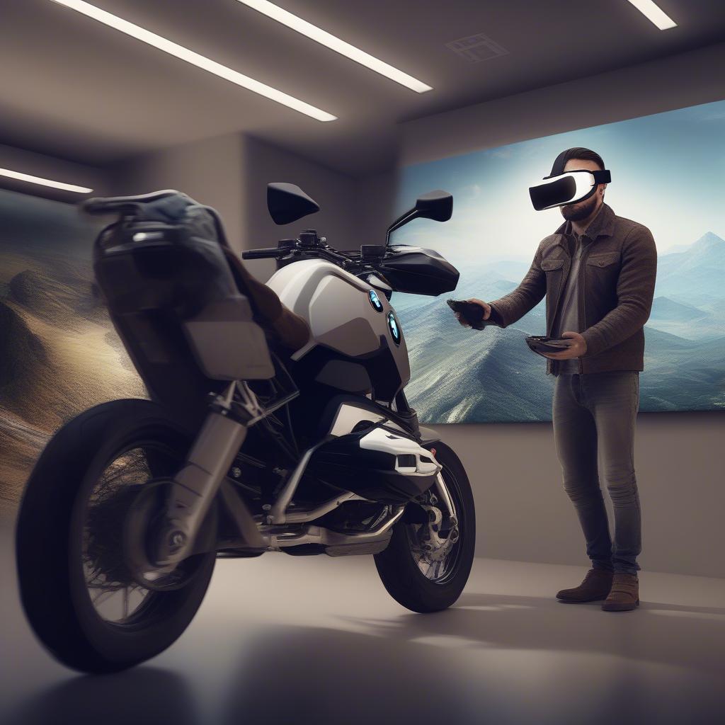 BMW R75 game trên VR