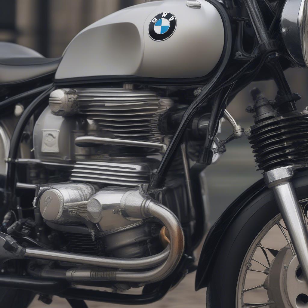 Động Cơ Mạnh Mẽ Của BMW R75 Shark