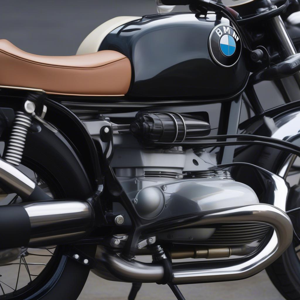 Hình ảnh chi tiết thiết kế độc đáo của BMW R80