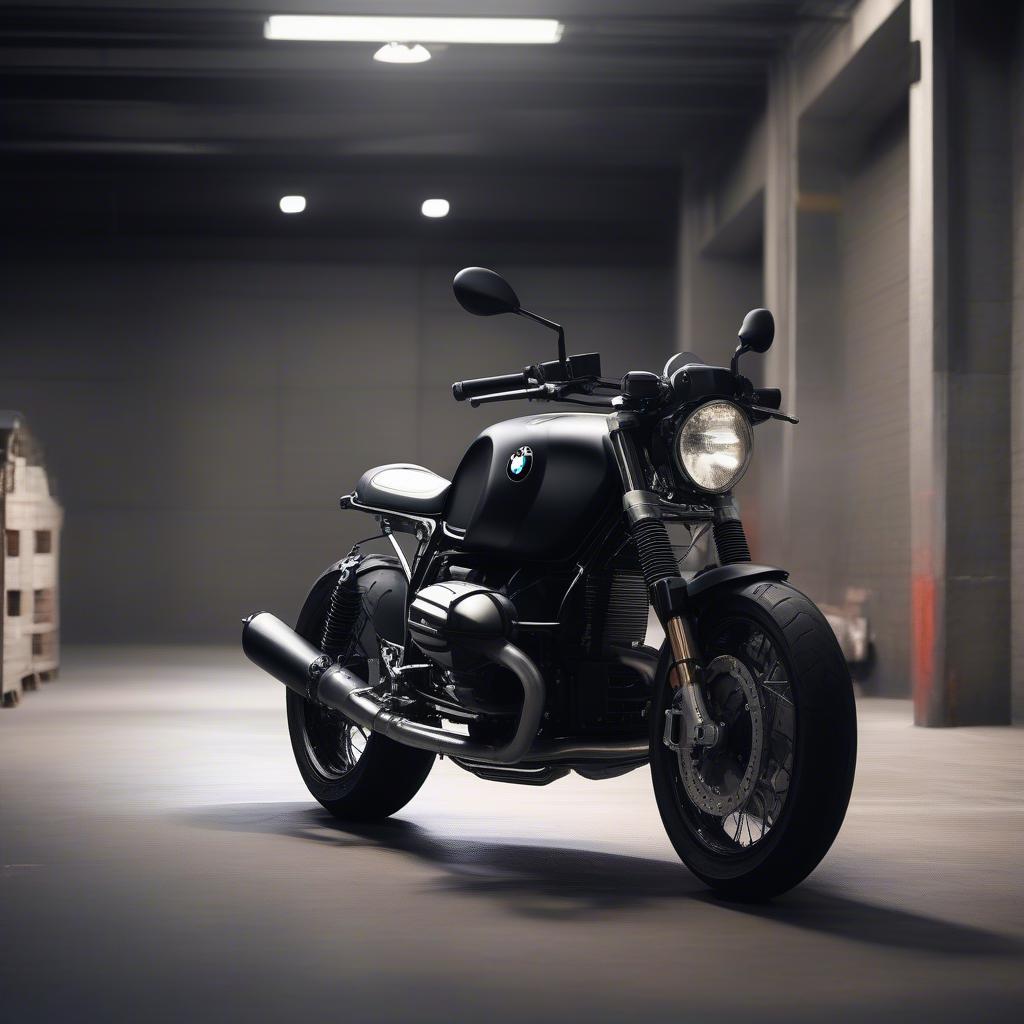 BMW R9T Black Custom độ