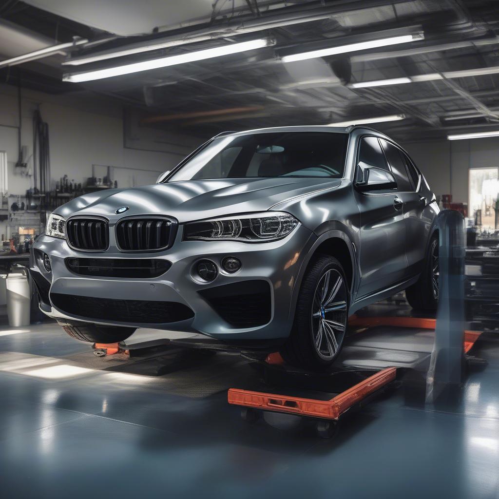 Xe BMW được sửa chữa tại BMW Repair Roswell