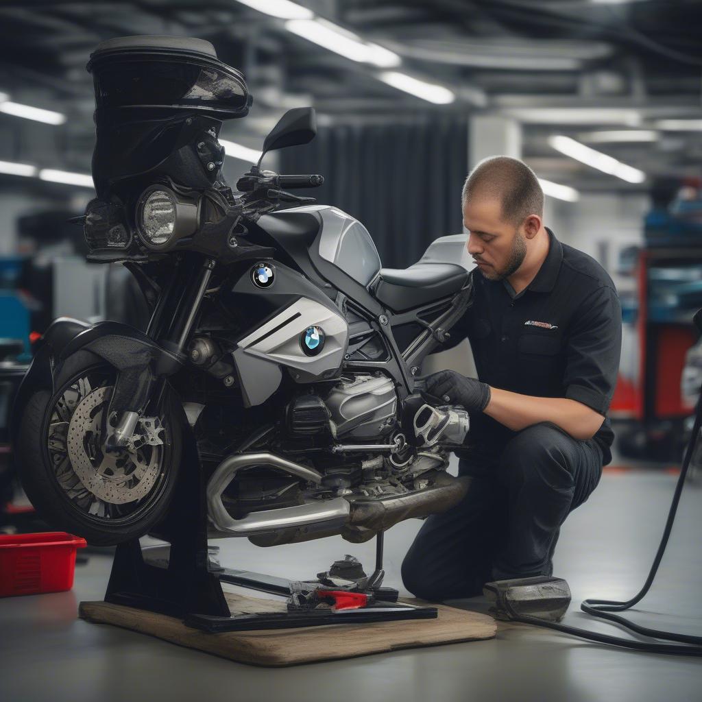 BMW RR Giá Rẻ: Kiểm Tra Động Cơ Kỹ Lưỡng