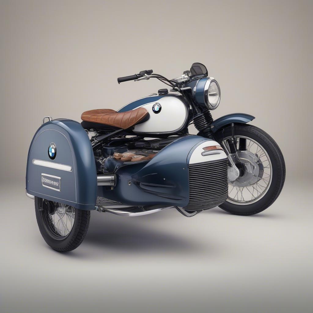 BMW RS54 Sidecar Chính Diện