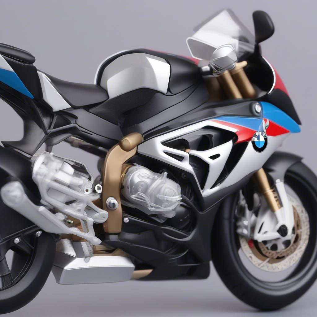 BMW S1000RR 1 18 với chất liệu cao cấp